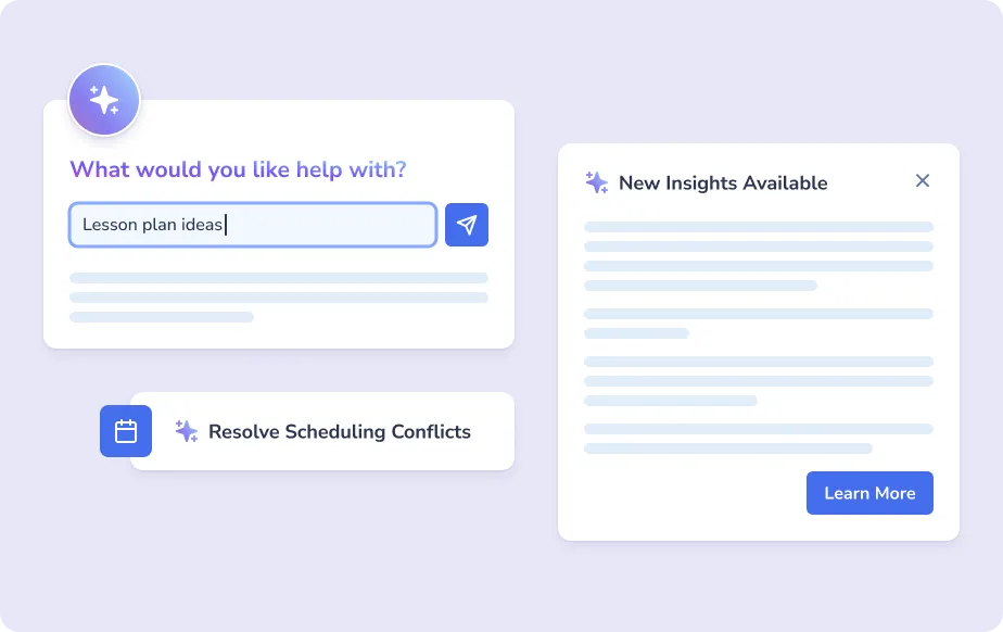 AI-powered functionality