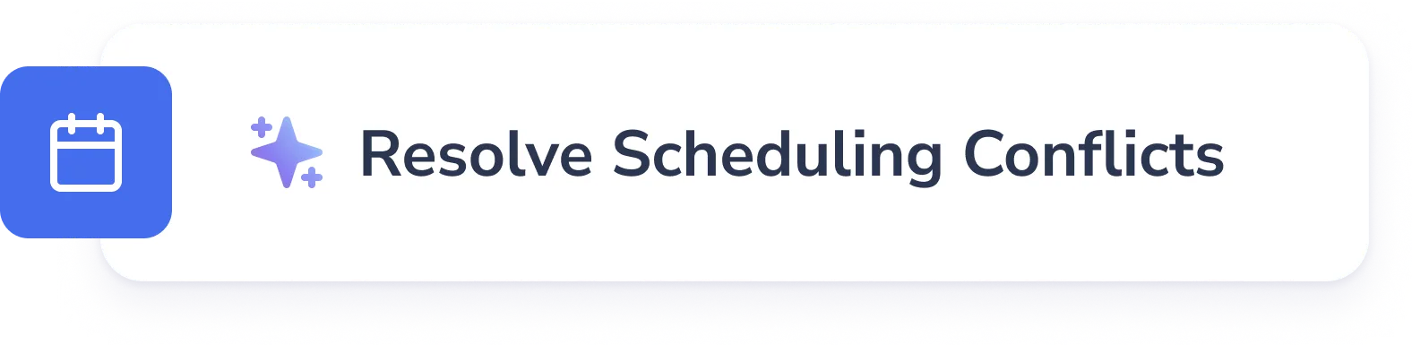 Schedule Conflicts AI